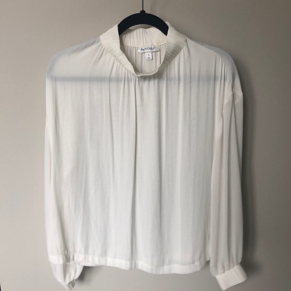 Prologue Cream Mockneck